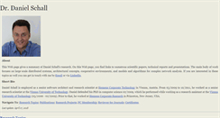 Desktop Screenshot of danielschall.at