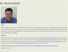 Tablet Screenshot of danielschall.at